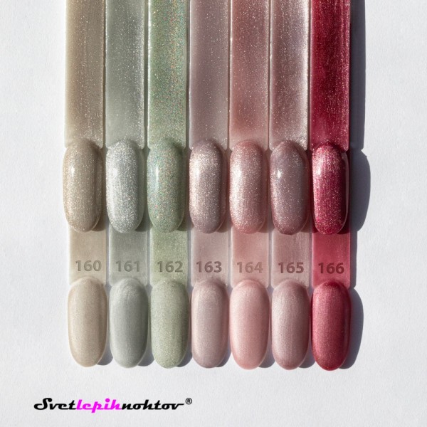 Molly Nails Cat Eye trajni lak za nohte, 8 g, št. 161