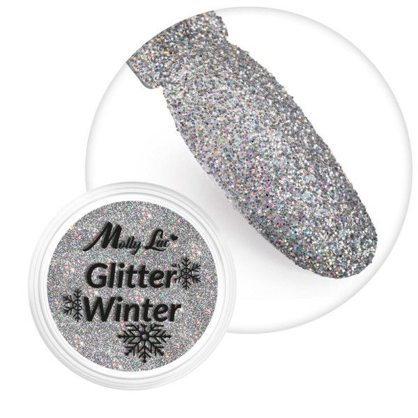 Glitter Winter 02, prah za nailart