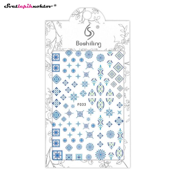 Nalepke za nohte - MOZAIK