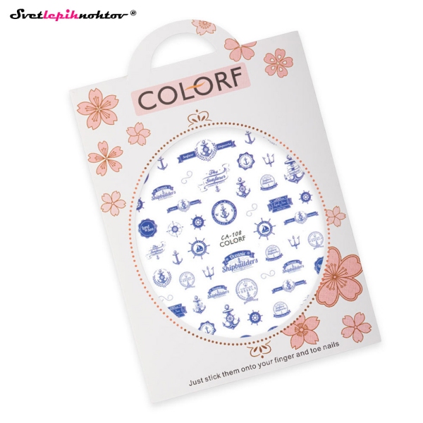 Nalepke za nohte - MORJE