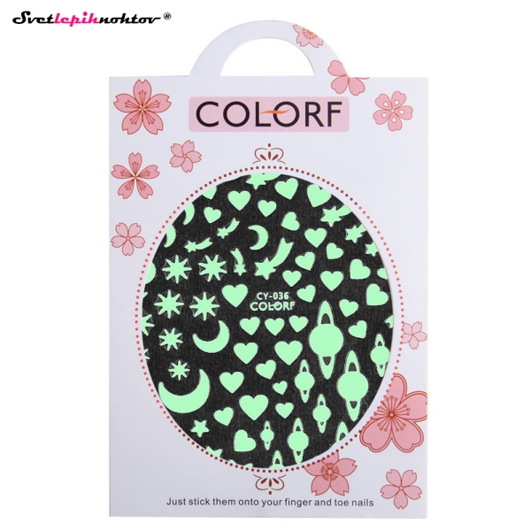 UV Nalepke za nohte - VESOLJE