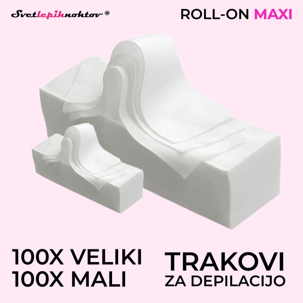 ROLL-ON MAXI, set za depilacijo