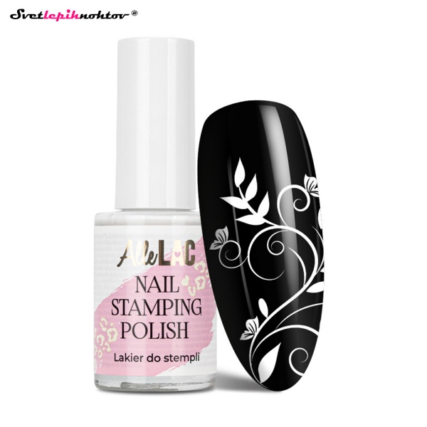 STAMPING LAK 7ml - BELA, lak za stamping oz. žigosanje