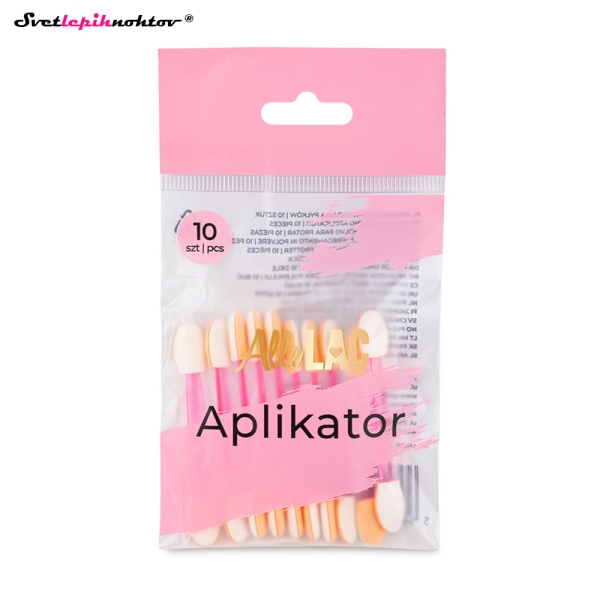 SET APLIKATORJEV 10kom, za nanos prahcev, ličil, bleščic in pigmentov