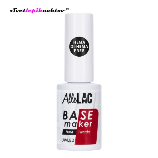 ALLELAC LED/UV HARD BASE, 5 g, trajni trdi podlak