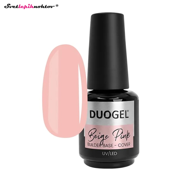 DUOGEL Builder Base Cover 15ml - Beige Pink