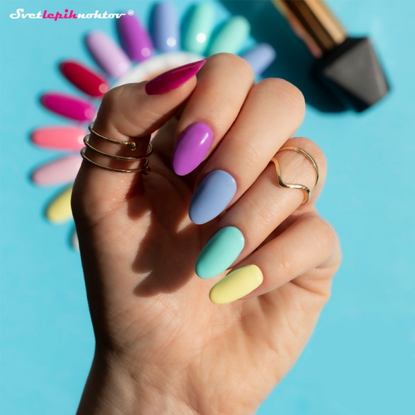 MOLLY NAILS gel lak BeFree 12 - Sweet Advocate