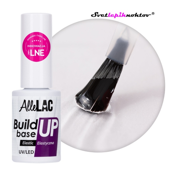 ALLELAC LED/UV BUILD UP BASE, 5 g, trajni trdi podlak 