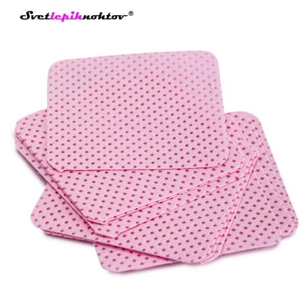 Tanke, bombažne blazinice za brisanje, roza, 540 kom