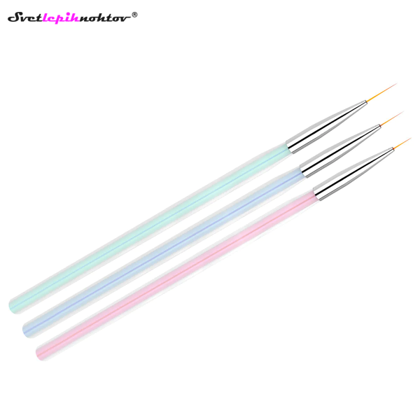 SET čopičev za NAILART - COLOR