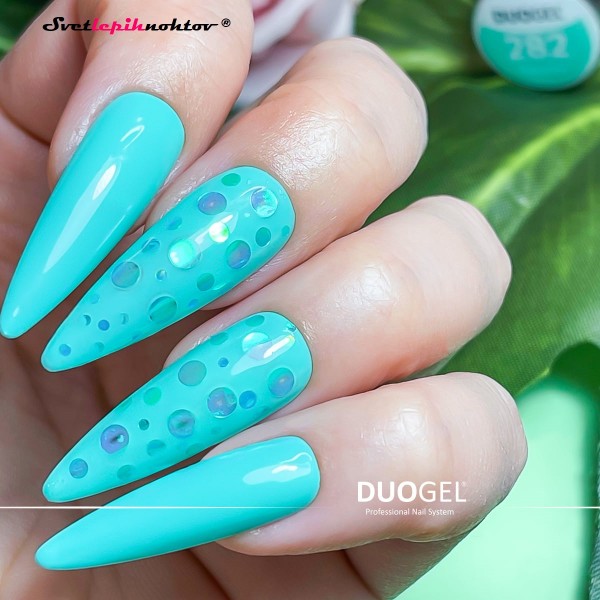 DUOGEL Gellack 6 ml, 282, Aquarius - schnell und einfach wie Nagellack, langlebig wie Gel