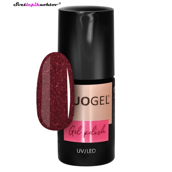 DUOGEL Gellack 6 ml, 315, Red Asteroide - schnell und einfach wie Nagellack, langlebig wie Gel