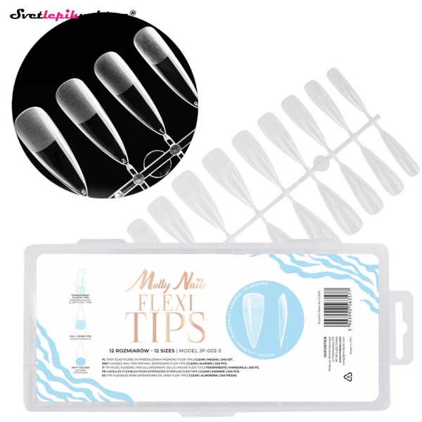 FLEXI TIPS 240kos - Almond