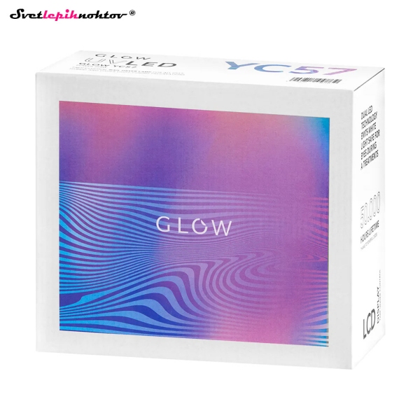 UV/LED LUČKA GLOW YC57 - Bela