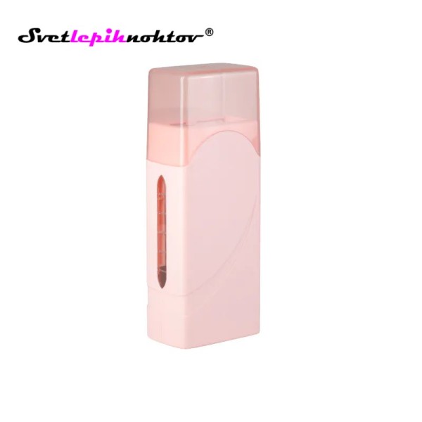 Grelnik voska v roll-on kartušah za depilacijo, 65 W, roza