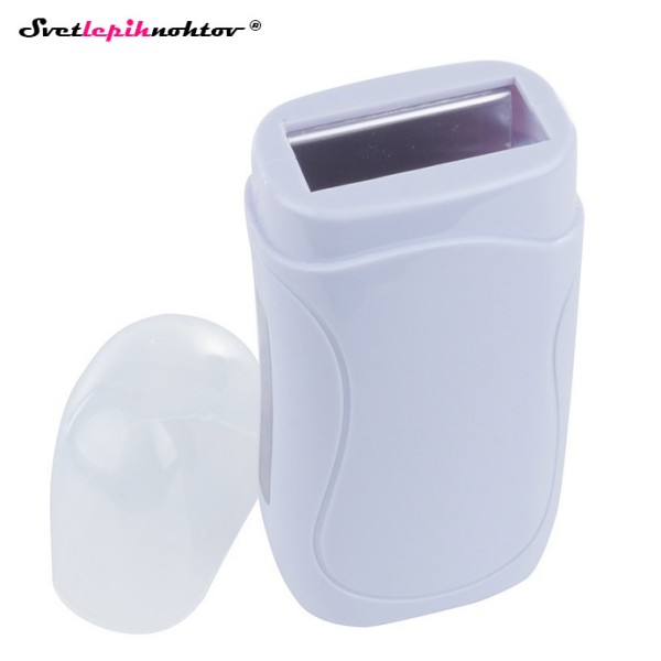 Grelnik voska v roll-on kartušah za depilacijo, 40 W, vijoličen