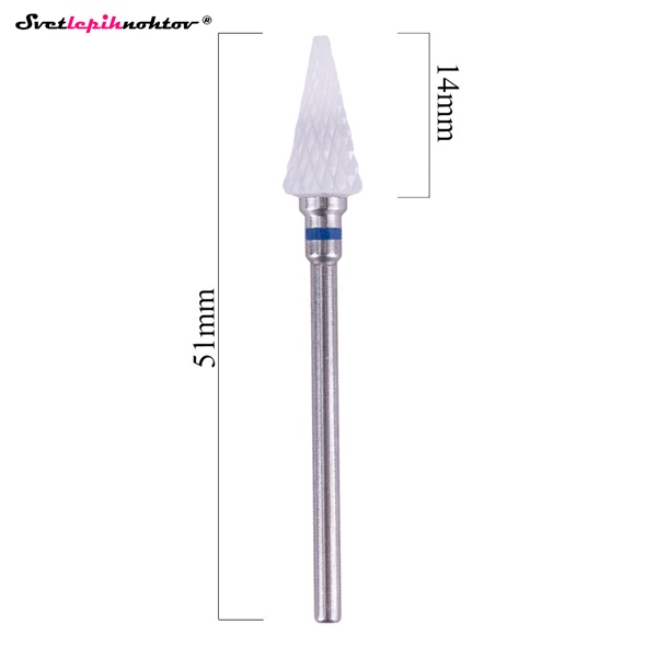 Keramični nastavek LARGE CONE moder ø 6,0 mm