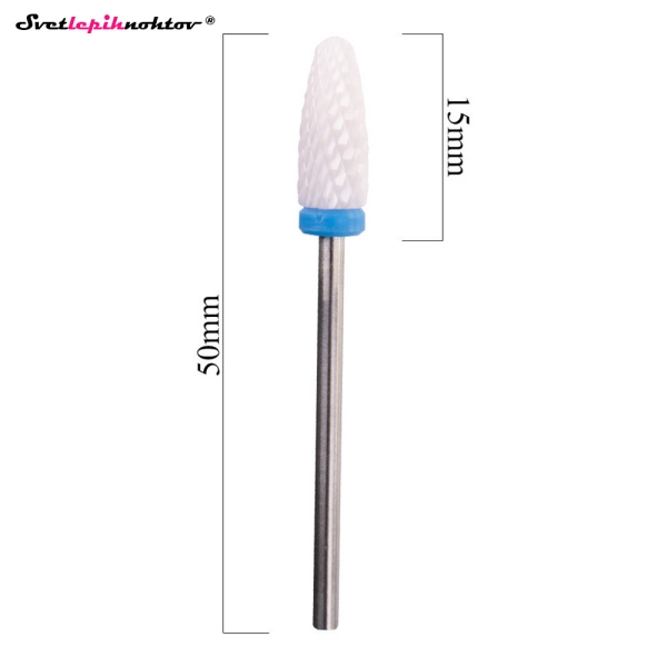 Keramični nastavek OVAL moder ø 6,0 mm