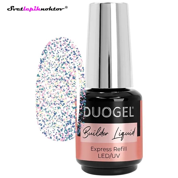 DUOGEL BUILDER LIQUID - Sparkly Glam