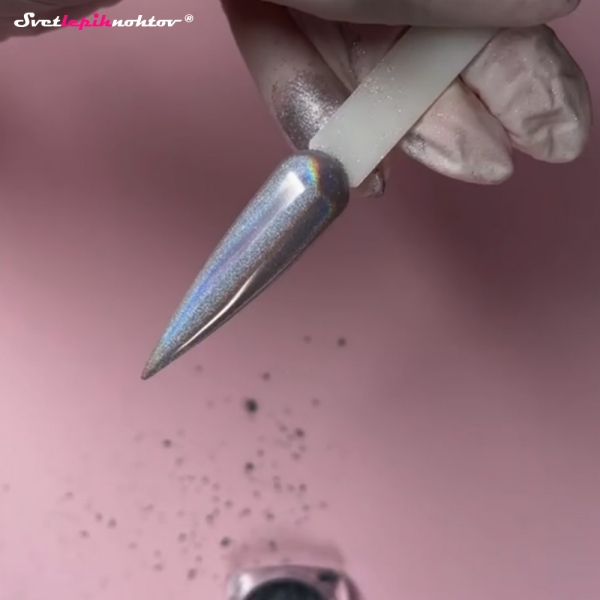 DUOGEL Mirror Effect - Silver Mist 19