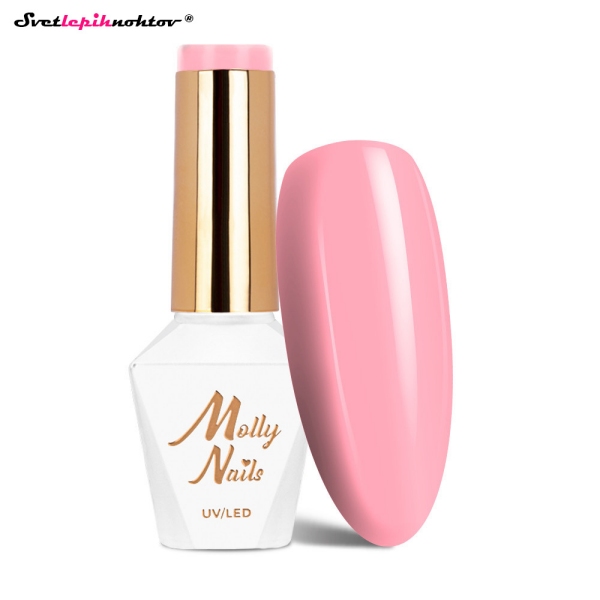MOLLY NAILS PINK gel lak 66 - Girly