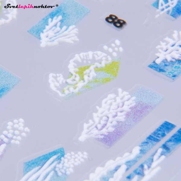 3D Nalepke za nohte - MORJE
