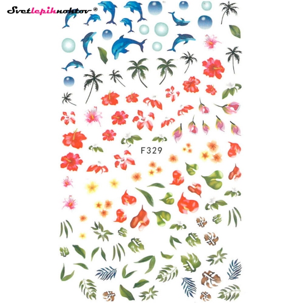 Nalepke za nohte - POLETJE