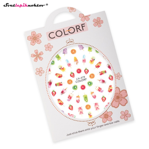Nalepke za nohte - SADJE