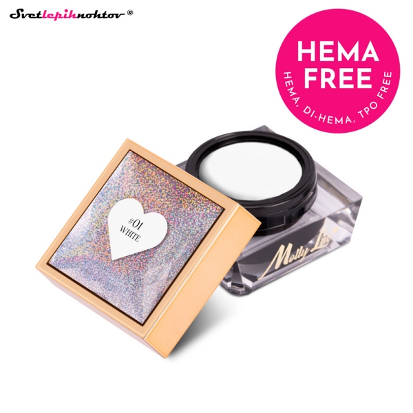 Molly Nails ProArt gel 5g - White