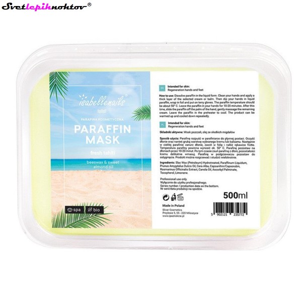 Parafinski vosek, fresh tahiti, 500 ml