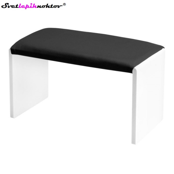 Naslon za roke iz plastike, črn
