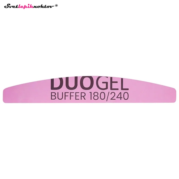 DUOGEL polirna pilica PINK 180/240, set 10 kom