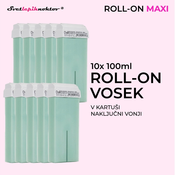 ROLL-ON MAXI, set za depilacijo