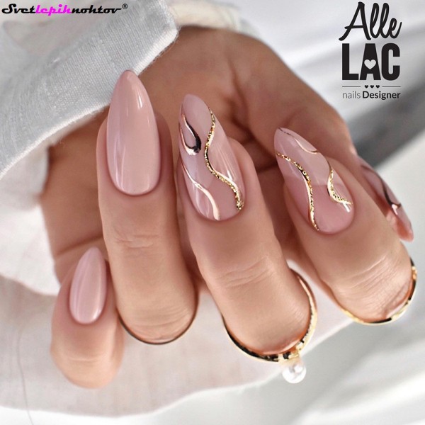 Transferna folija, št. 2, bronasto zlata