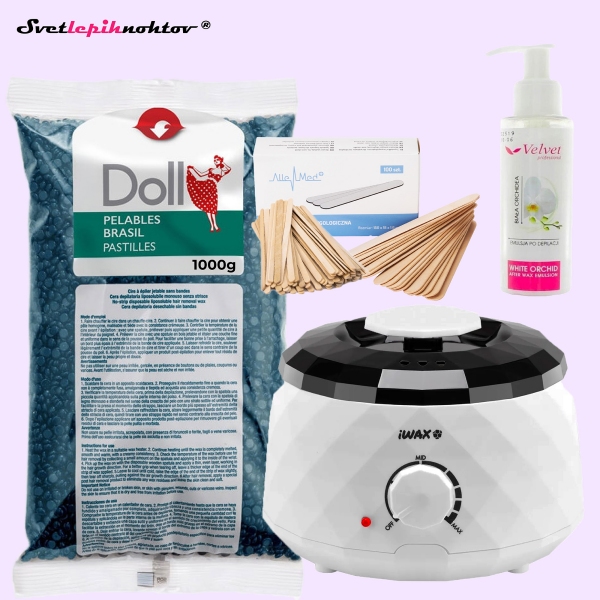 WAX-ON MAXI, set za depilacijo