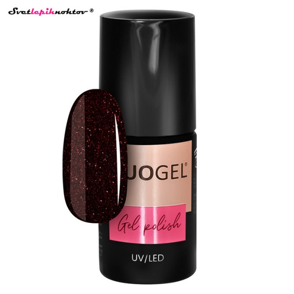 DUOGEL trajni lak, 6 ml, barva 032, Glitter Red