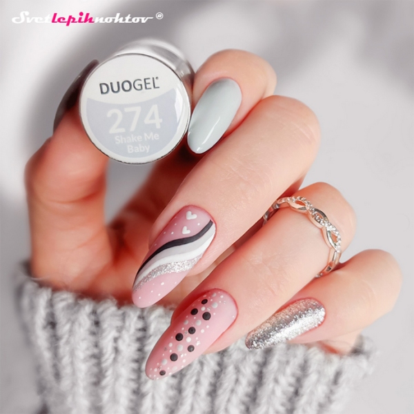 DUOGEL Gellack 6 ml, 274, Shake Me Baby - schnell und einfach wie Nagellack, langlebig wie Gel