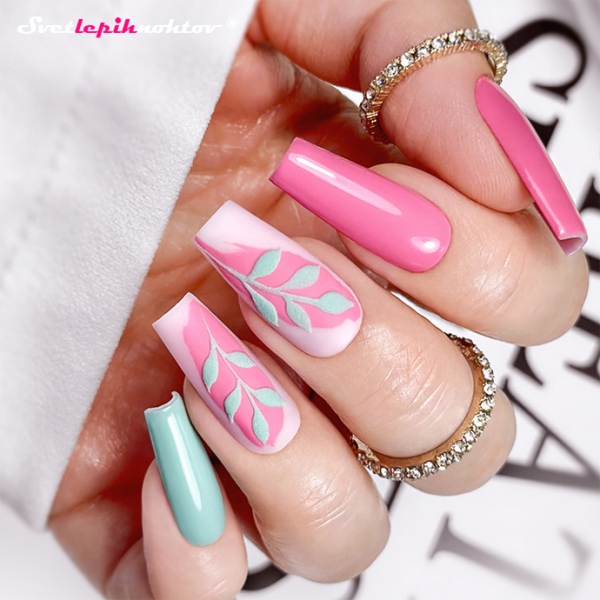 DUOGEL Gellack 6 ml, 276, Ice Mint - schnell und einfach wie Nagellack, langlebig wie Gel