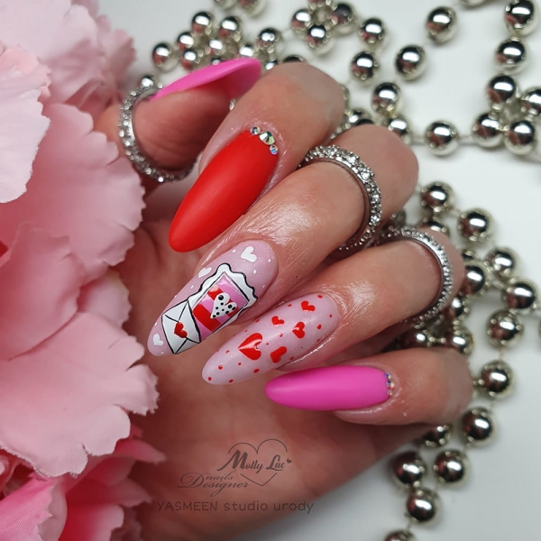 MOLLY NAILS gel lak 450 - Lollipop