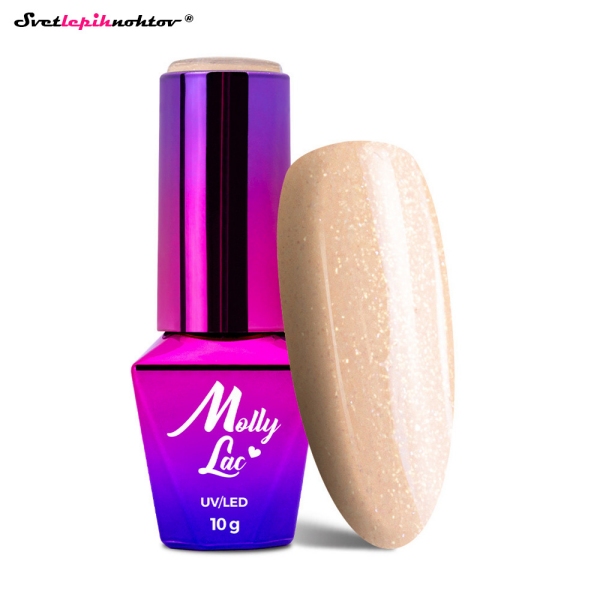 MOLLY NAILS gel lak 454 - Vanilla Shake