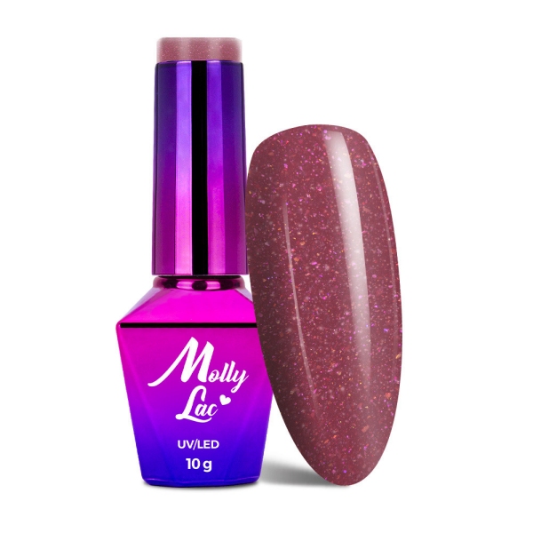 MOLLY NAILS gel lak 471 - Strawberry Mousse
