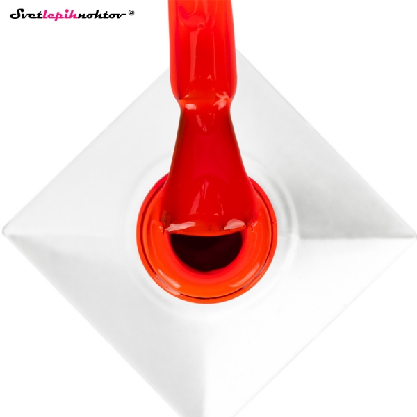 MOLLY NAILS NEON gel lak 73 - Dark Orange