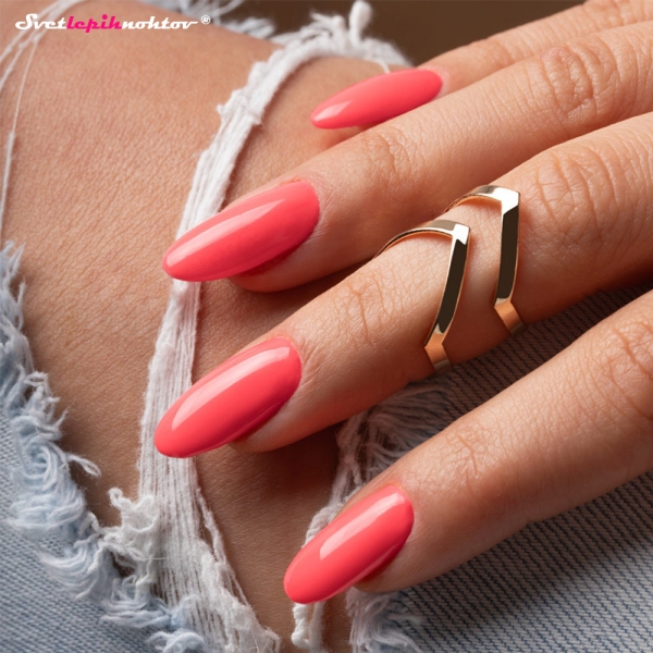 MOLLY NAILS NEON gel lak 74 - Sweets