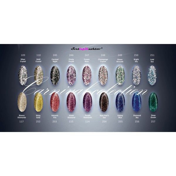 DUOGEL Gel Polish 6 ml, 246, Frosty Purple