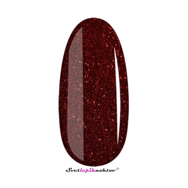 DUOGEL trajni lak, 6 ml, barva 032, Glitter Red