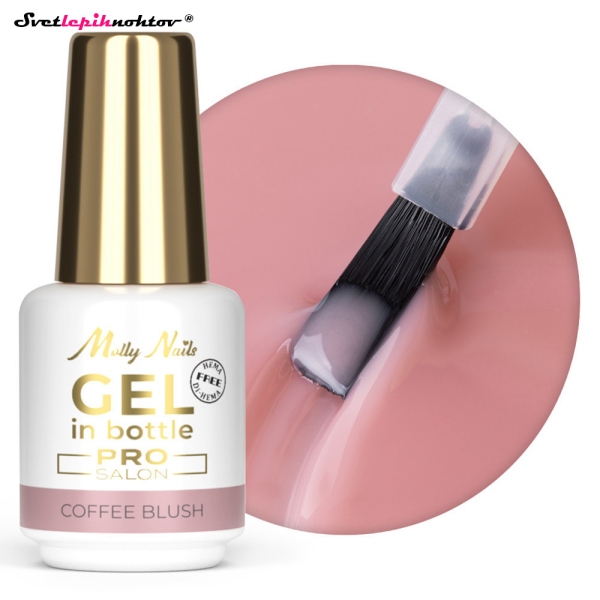 GEL IN BOTTLE - Coffee Blush
