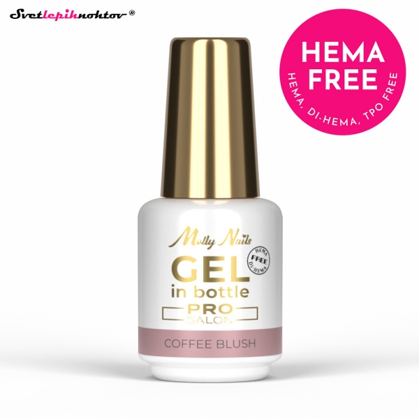 GEL IN BOTTLE - Coffee Blush