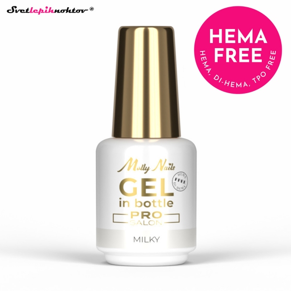GEL IN BOTTLE - Milky