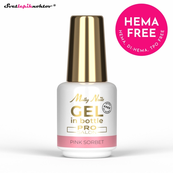 GEL IN BOTTLE - Pink Sorbet