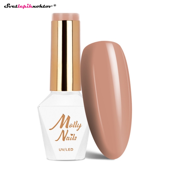 MOLLY NAILS NUDES gel lak 350 - Salted Caramel
